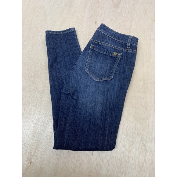 Simply Vera Wang Women's Jeans Size 2 Blue Denim Mid-Rise Skinny Jeans 28x30 - Picture 2 of 11